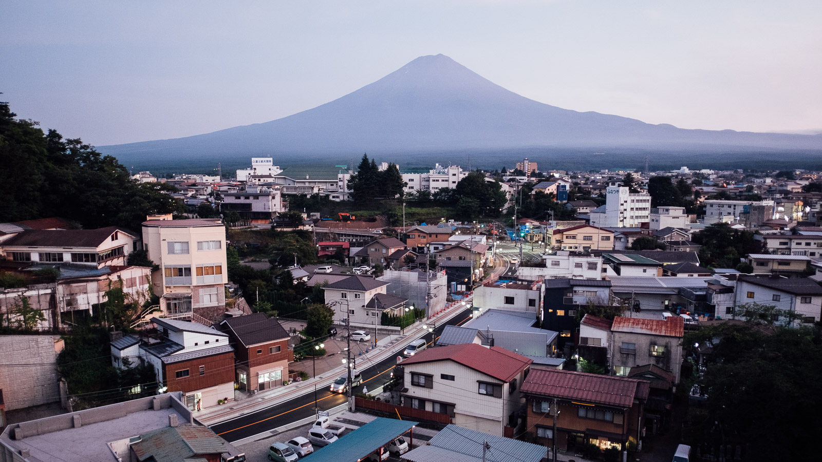 View of Mt. Fuji from Fujikawaguchiko